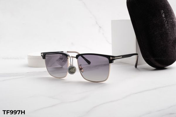 TF997H kính mát chính hãng tom ford, top kính mát đẹp, kính mát thời trang, kính mát nam nữ unisex, kính râm, kiểu dáng vuông nửa viền
