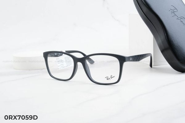 0RX7059D gọng kính chính hãng rayban ferrari, top gọng đẹp, gọng thời trang, gọng nam nữ unisex, gọng kính cận, gọng kính giả cận chống bụi, kiểu dáng vuông