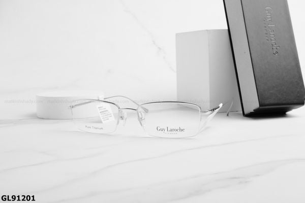 GL91201 gọng kính chính hãng Guy Laroche, top gọng đẹp, gọng thời trang, gọng nam nữ unisex, gọng kính cận, gọng kính giả cận chống bụi, kiểu dáng vuông nửa viền
