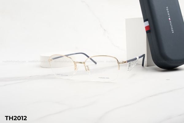 TH2012 gọng kính chính hãng Tommy Hilfiger, top gọng đẹp, gọng thời trang, gọng nam nữ unisex, gọng kính cận, gọng kính giả cận chống bụi, kiểu dáng vuông nửa viền dây cước