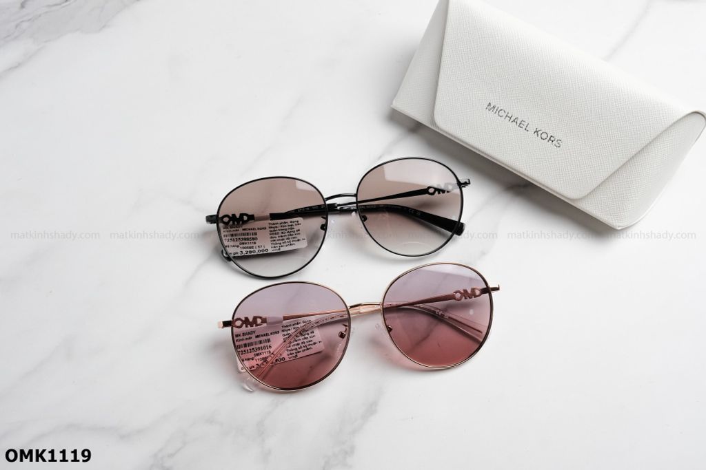 Mắt kính nữ Michael Kors MK5004 Rose Gold Mirror Taupe Aviator Chelsea  Sunglasses 1017R1  Gostyle