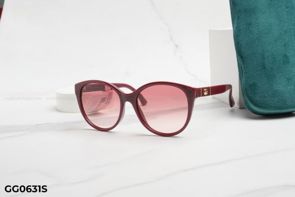 GG0631S kính mát chính hãng gucci, top kính mát đẹp, kính mát thời trang, kính mát nam nữ unisex, kính râm, kiểu dáng mắt mèo