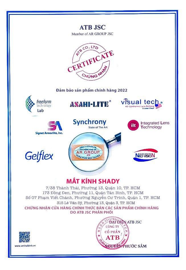  Tròng Kính Siêu Mỏng Chống Chói Ilt (Integrated Lens Technology) 1.67 