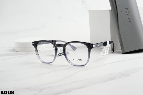 BJ3186, Gọng chính hãng BOLON, top gọng đẹp, gọng thời trang, gọng nam nữ unisex, gọng kính cận, gọng kính giả cận chống bụi, kiểu dáng vuông