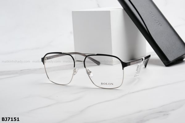 BJ7151 gọng kính chính hãng bolon, top gọng đẹp, gọng thời trang, gọng nam nữ unisex, gọng kính cận, gọng kính giả cận chống bụi, kiểu dáng vuông