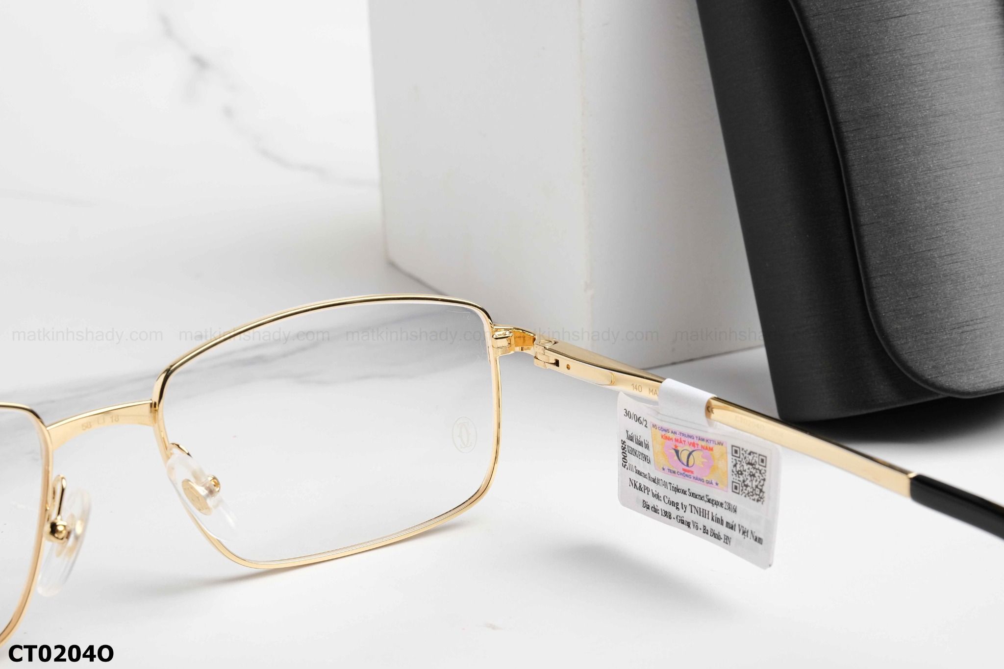  Cartier Eyewear - Glasses - CT0204O 