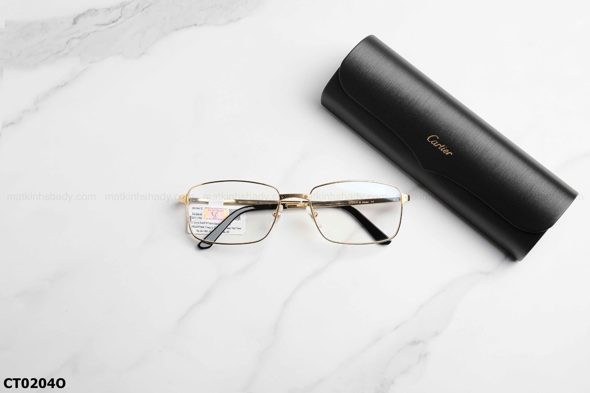  Cartier Eyewear - Glasses - CT0204O 