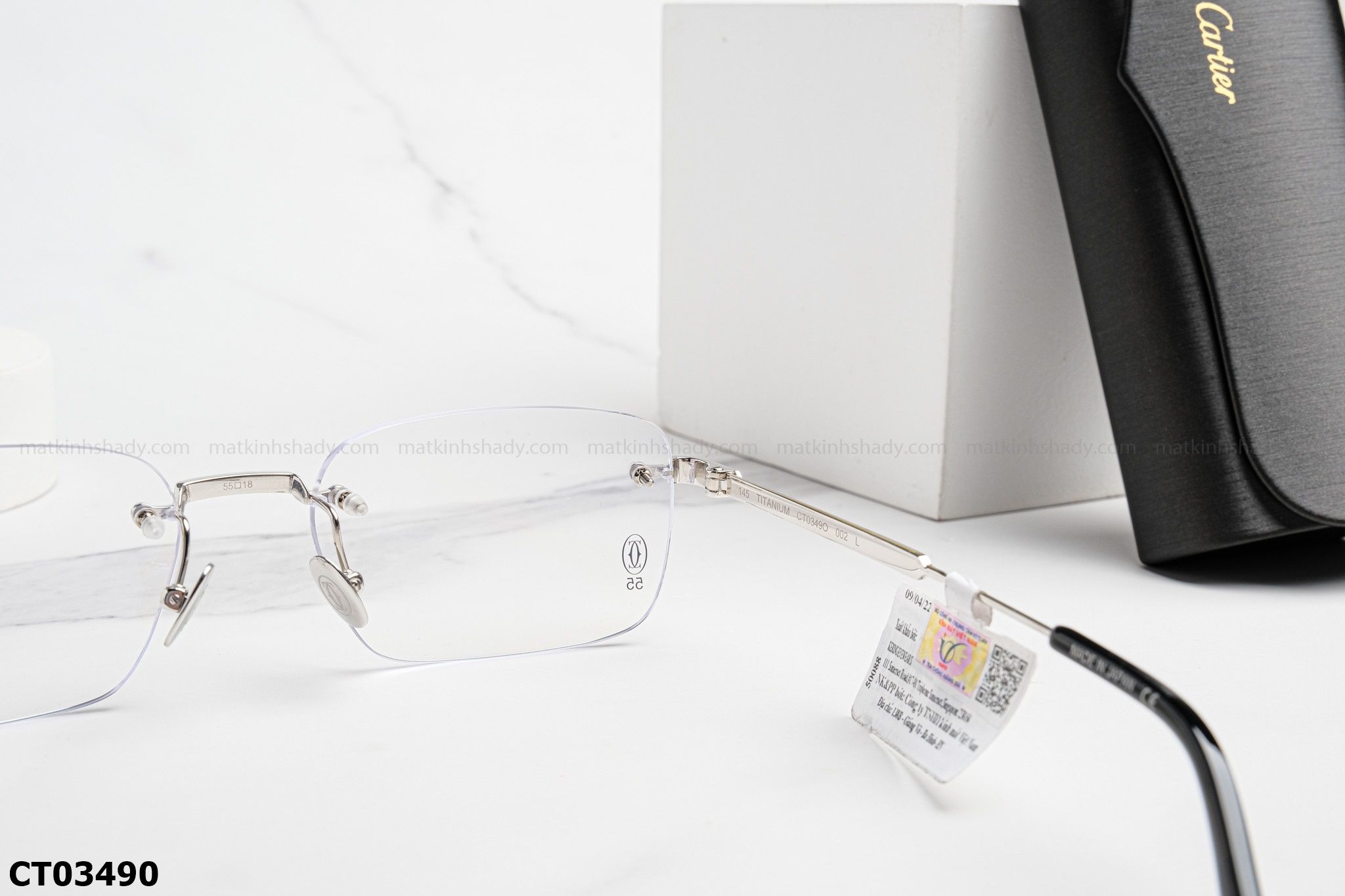  Cartier Eyewear - Glasses - CT0349O 