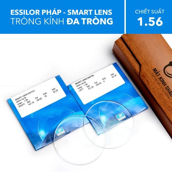 Đa Tròng Chống Chói Smart Lens Essilor 1.56