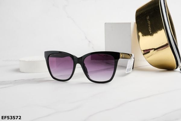 EF53752 kính mát chính hãng Exfash, top kính mát đẹp, kính mát thời trang, kính mát nam nữ unisex, kiểu dáng mắt mèo