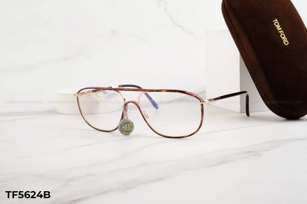 TF5624B gọng kính chính hãng Tom Ford, top gọng đẹp, gọng thời trang, gọng nam nữ unisex, gọng kính cận, gọng kính giả cận chống bụi, kiểu dáng phi công