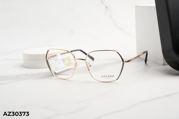 AZ30373 gọng kính chính hãng azzaro, top gọng đẹp, gọng thời trang, gọng nam nữ unisex, gọng kính cận, gọng kính giả cận chống bụi, kiểu dáng lục giác