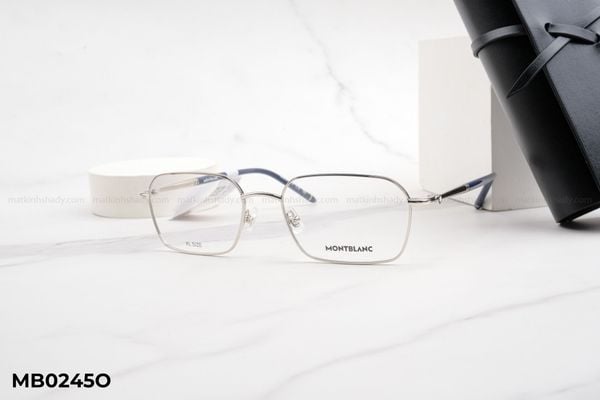 MB0245O gọng kính chính hãng Montblanc, top gọng đẹp, gọng thời trang, gọng nam nữ unisex, gọng kính cận, gọng kính giả cận chống bụi, kiểu dáng lục giác