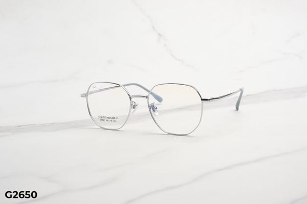 G2650 top gọng đẹp, gọng thời trang, gọng nam nữ unisex, gọng kính cận, gọng kính giả cận chống bụi, kiểu dáng lục giác