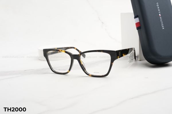 TH2000 gọng kính chính hãng Tommy Hilfiger, top gọng đẹp, gọng thời trang, gọng nam nữ unisex, gọng kính cận, gọng kính giả cận chống bụi, kiểu dáng mắt mèo