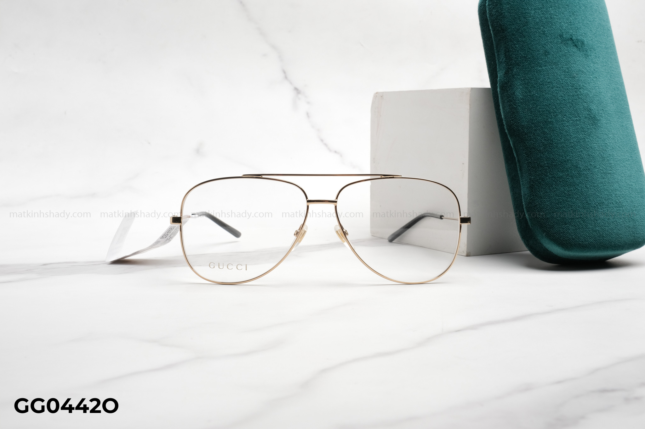  Gọng kính Gucci Nam Nữ Kim Loại- GG0442O 
