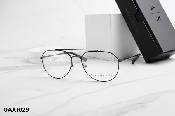 0AX1029 gọng kính chính hãng Armani Exchange, top gọng đẹp, gọng thời trang, gọng nam nữ unisex, gọng kính cận, gọng kính giả cận chống bụi, kiểu dáng phi công