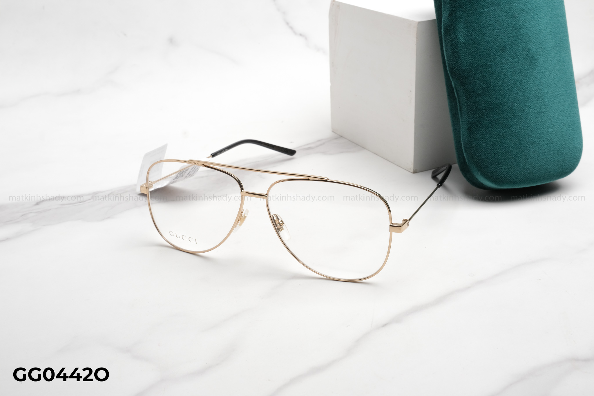  Gọng kính Gucci Nam Nữ Kim Loại- GG0442O 