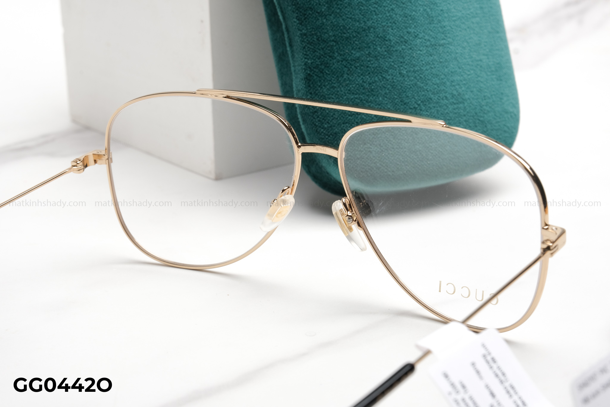  Gọng kính Gucci Nam Nữ Kim Loại- GG0442O 