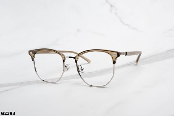 G2393 top gọng đẹp, gọng thời trang, gọng kính nữ, gọng kính cận, gọng kính giả cận chống bụi, kiểu dáng mắt mèo