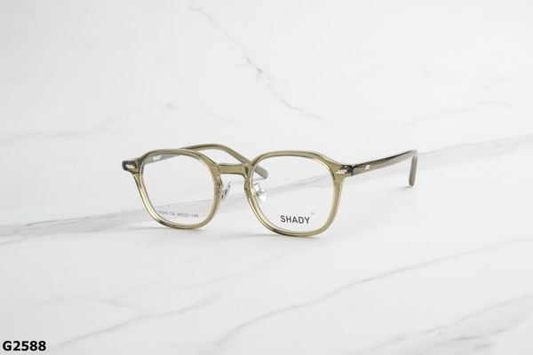 G2588 gọng kính chính hãng Shady, top gọng đẹp, gọng thời trang, gọng nam nữ unisex, gọng kính cận, gọng kính giả cận chống bụi, kiểu dáng vuông