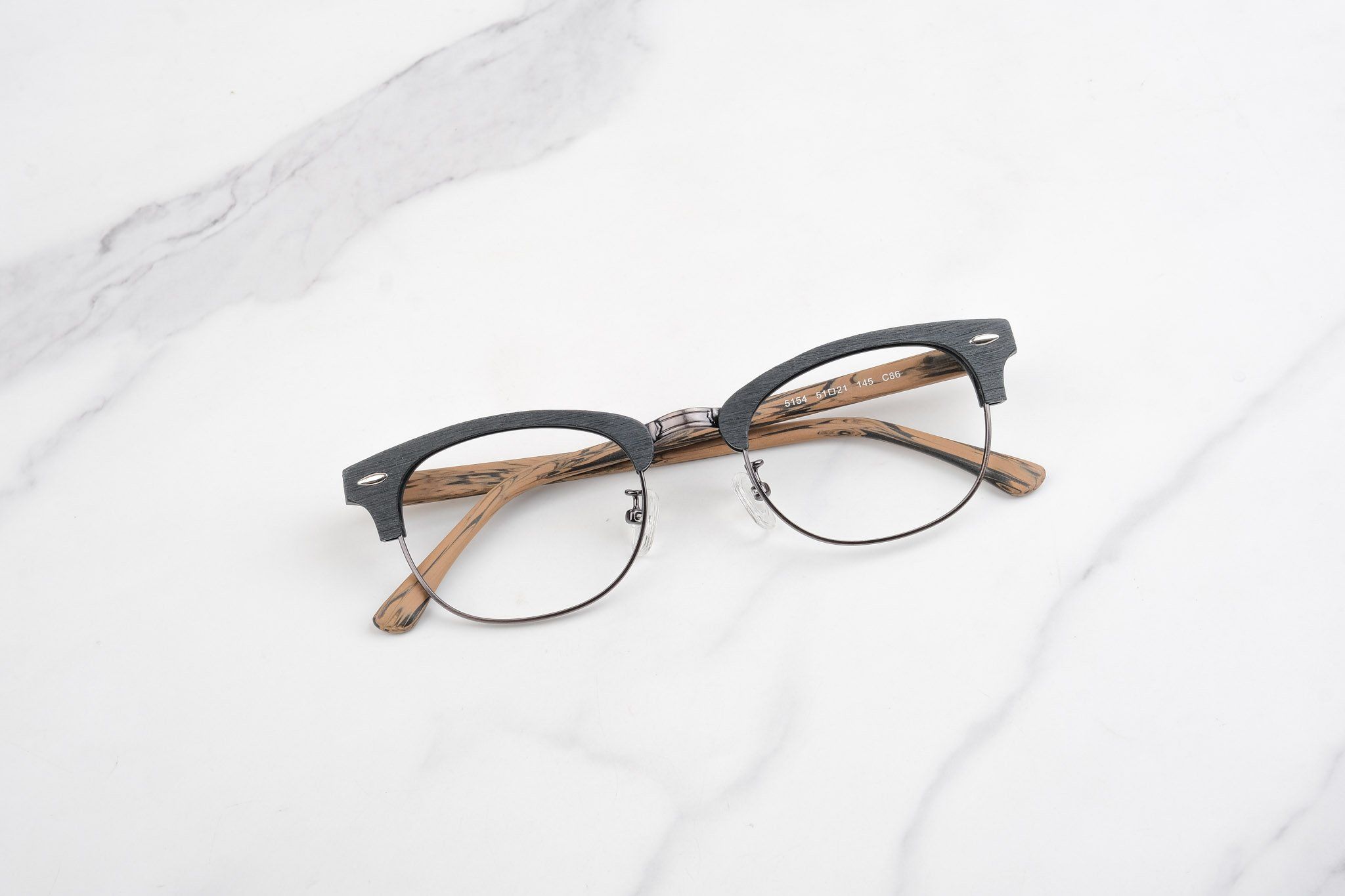  Gọng Kính Vân Gỗ G2850 