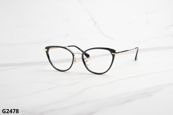 G2478 top gọng đẹp, gọng thời trang, gọng kính nữ, gọng kính cận, gọng kính giả cận chống bụi, kiểu dáng mắt mèo
