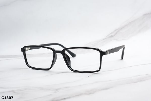 G1307 top gọng đẹp, gọng thời trang, gọng nam nữ unisex, gọng kính cận, gọng kính giả cận chống bụi, kiểu dáng vuông