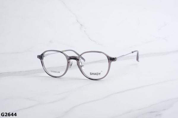 G2644, top gọng SHADY đẹp, gọng thời trang, gọng nam nữ unisex, gọng kính cận, gọng kính giả cận chống bụi, kiểu dáng Tròn
