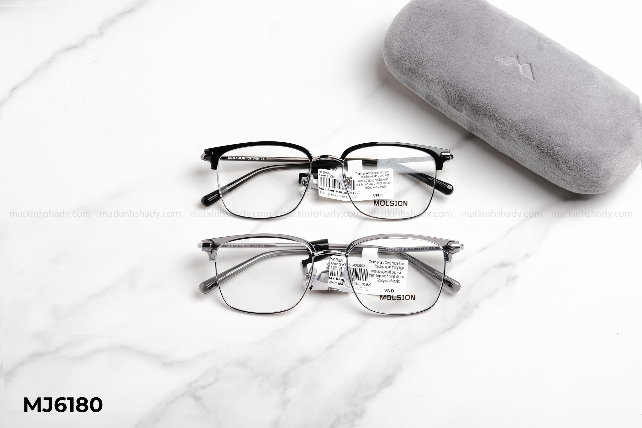  Molsion Eyewear - Glasses - MJ6180 