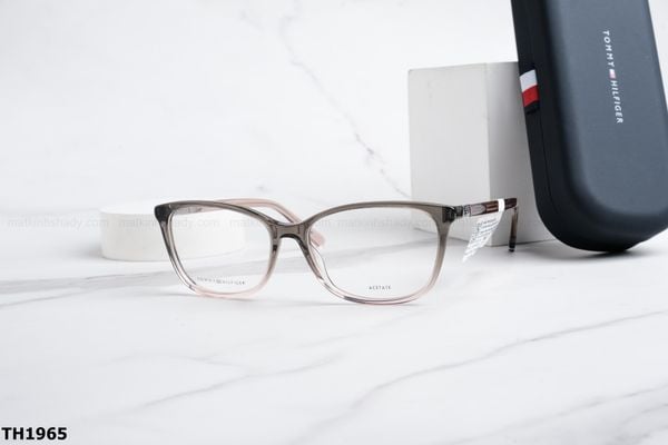 TH1965, Gọng chính hãng Tommy Hilfiger, top gọng đẹp, gọng thời trang, gọng nam nữ unisex, gọng kính cận, gọng kính giả cận chống bụi, kiểu dáng mắt mèo