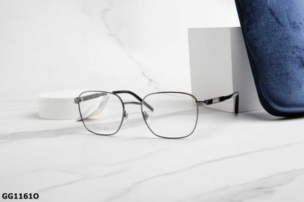 GG1161O, Gọng chính hãng Gucci, top gọng đẹp, gọng thời trang, gọng nam nữ unisex, gọng kính cận, gọng kính giả cận chống bụi, kiểu dáng vuông