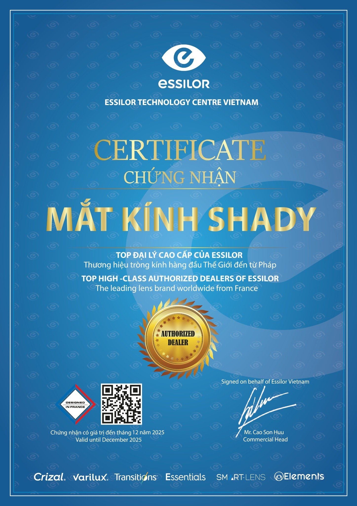  Tròng Kính Râm Cận Essilor Suntints MaxAz 