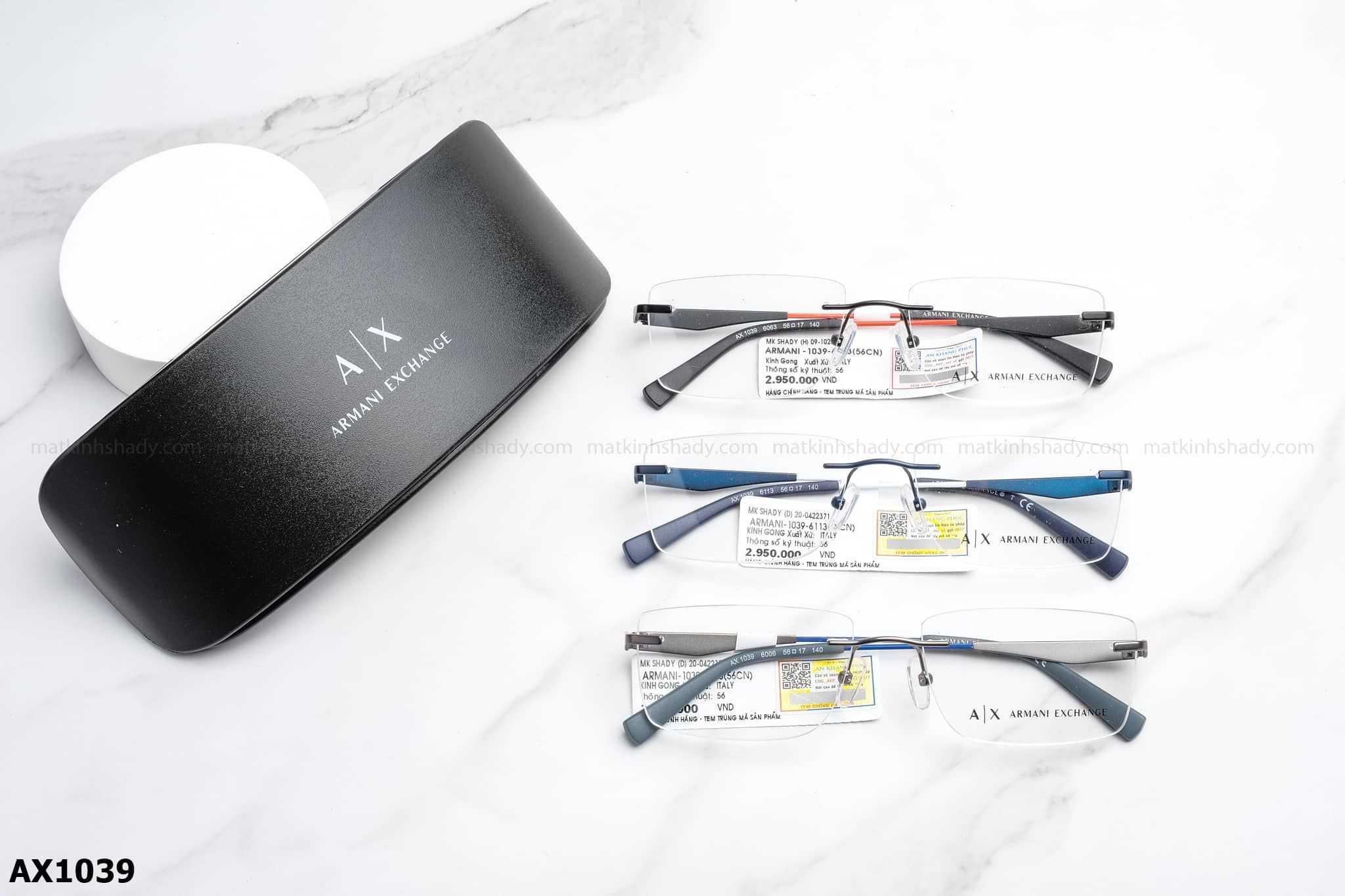 Armani Exchange Eyewear Glasses AX1039