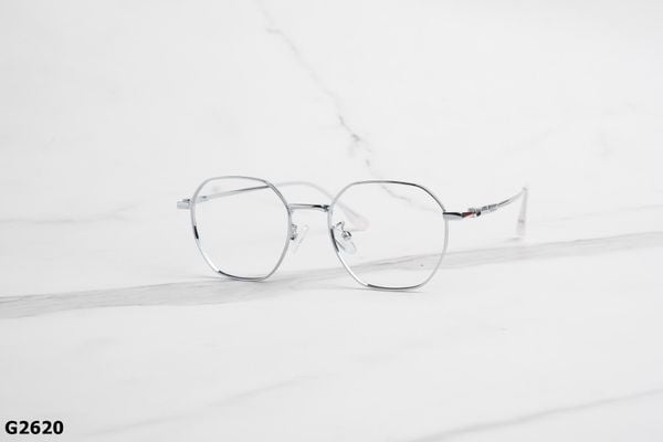 G2620, top gọng đẹp, gọng thời trang, gọng nam nữ unisex, gọng kính cận, gọng kính giả cận chống bụi, kiểu dáng lục giác