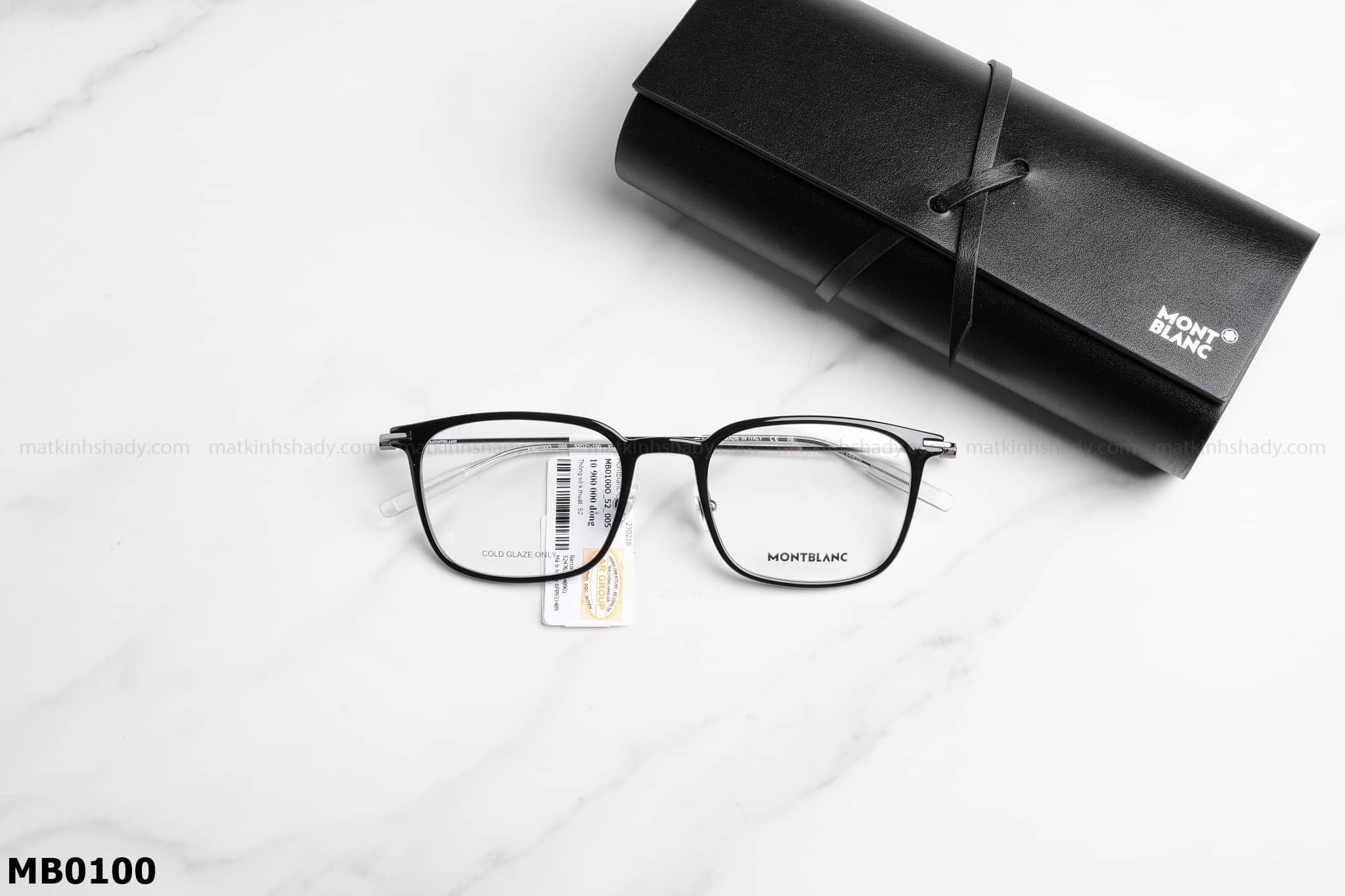  Montblanc Eyewear - Glasses - MB0100 