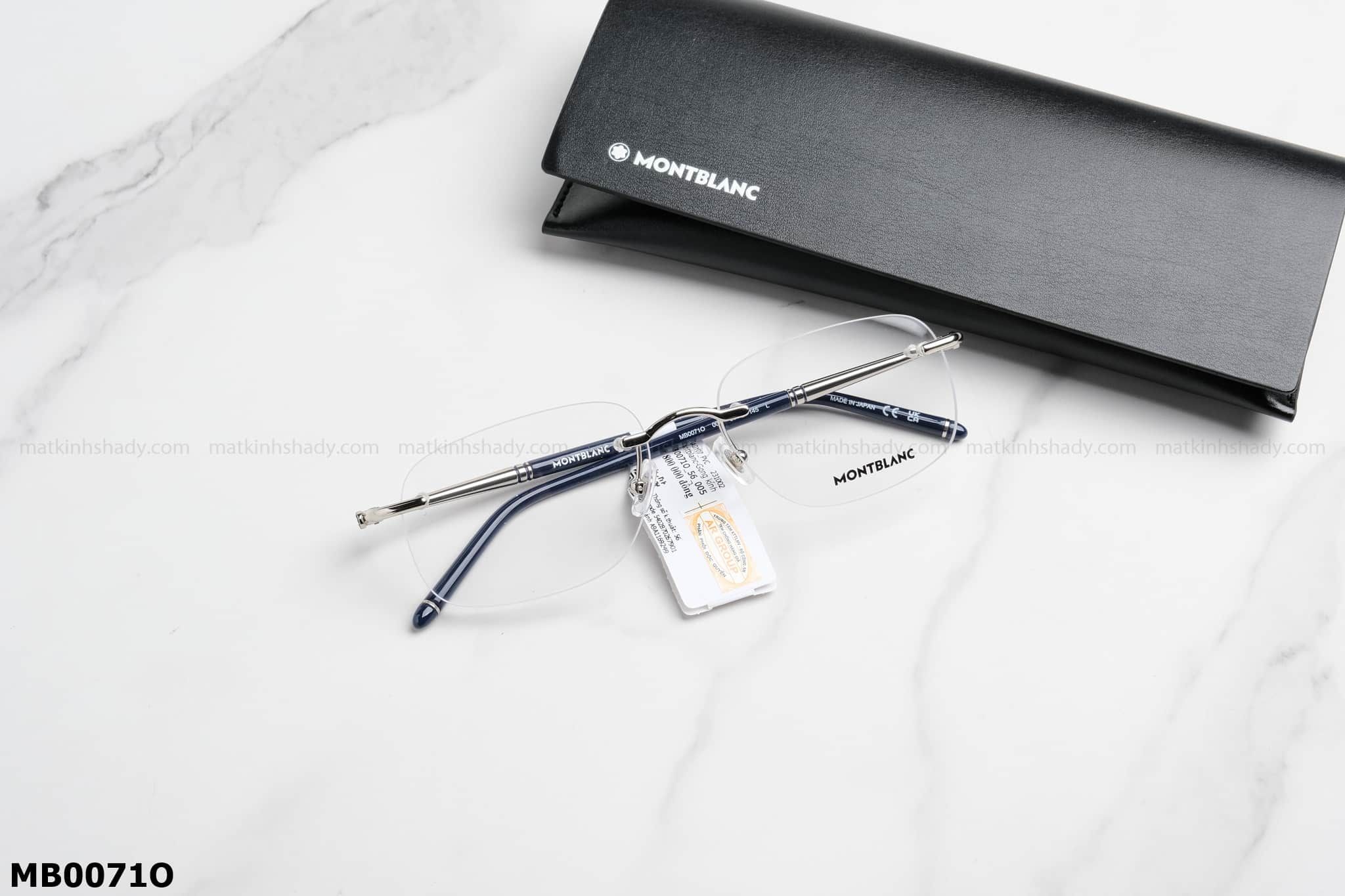  Montblanc Eyewear - Glasses - MB0071O 