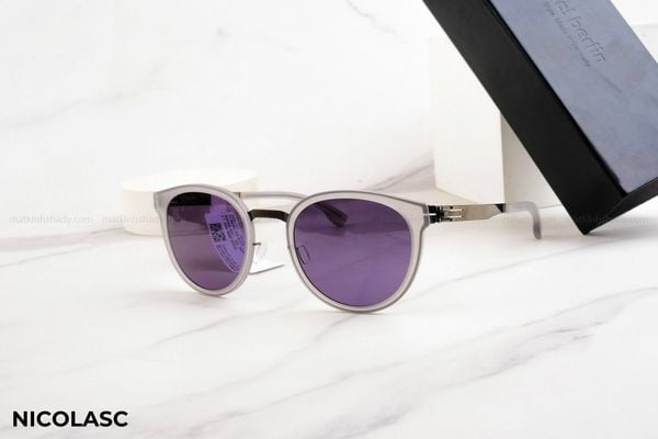 NICOLASC kính mát chính hãng IC Berlin, top kính mát đẹp, kính mát thời trang, kính mát nam nữ unisex, kính râm, kiểu dáng tròn
