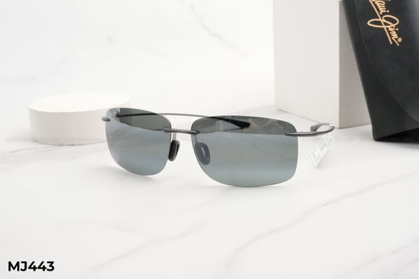MJ443 kính mát chính hãng Maui jim, top kính mát đẹp, kính mát thời trang, kính mát nam nữ unisex, kính râm, kiểu dáng vuông khoan ốc không viền