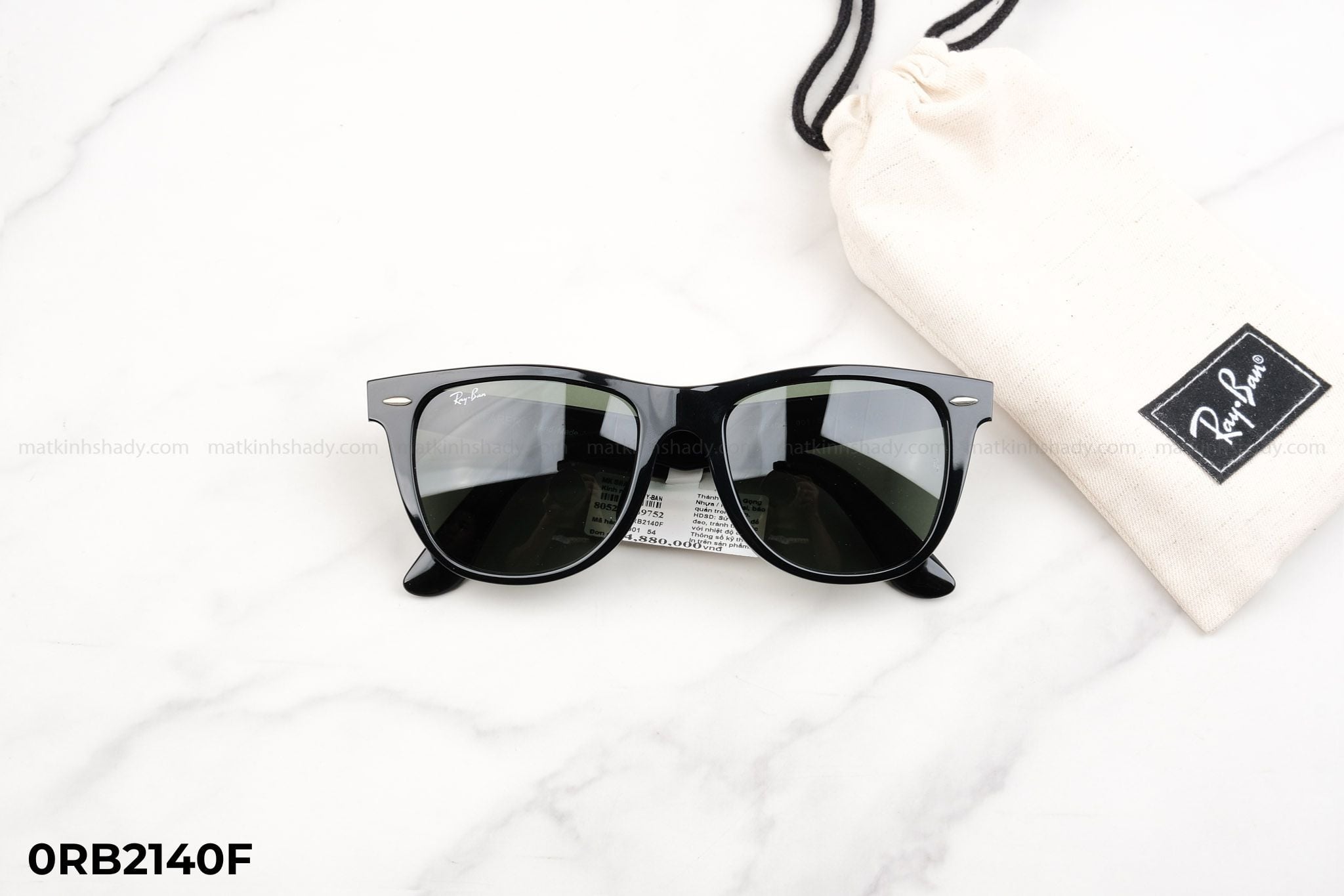  Rayban Eyewear - Sunglasses - 0RB2140F (54) 