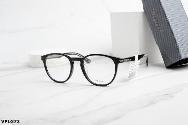 VPLG72, Gọng chính hãng Police, top gọng đẹp, gọng thời trang, gọng nam nữ unisex, gọng kính cận, gọng kính giả cận chống bụi, kiểu dáng tròn
