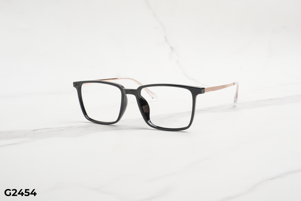 G2454 top gọng đẹp, gọng thời trang, gọng nam nữ unisex, gọng kính cận, gọng kính giả cận chống bụi, kiểu dáng vuông