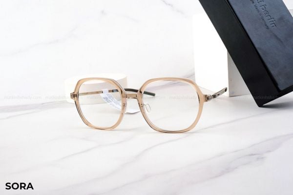 SORA gọng kính chính hãng IC Berlin, top gọng đẹp, gọng thời trang, gọng nam nữ unisex, gọng kính cận, gọng kính giả cận chống bụi, kiểu dáng vuông