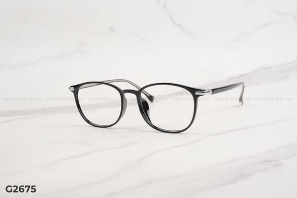 G2675 top gọng đẹp, gọng thời trang, gọng nam nữ unisex, gọng kính cận, gọng kính giả cận chống bụi, kiểu dáng vuông