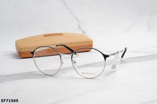EF71565 gọng kính chính hãng exfash, top gọng đẹp, gọng thời trang, gọng nam nữ unisex, gọng kính cận, gọng kính giả cận chống bụi, kiểu dáng tròn