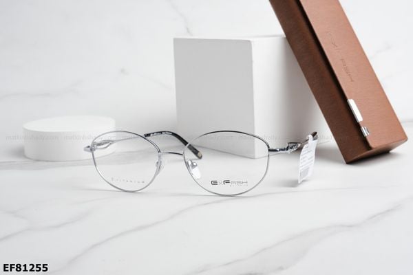 EF81255 gọng kính chính hãng Exfash, top gọng đẹp, gọng thời trang, gọng nam nữ unisex, gọng kính cận, gọng kính giả cận chống bụi, kiểu dáng oval
