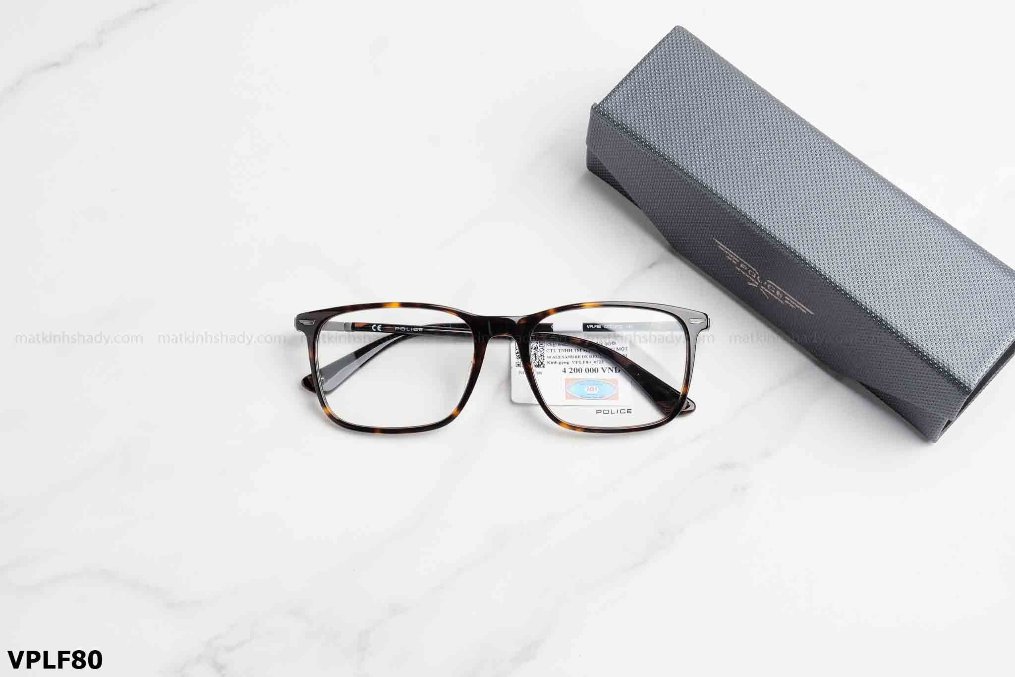  Police Eyewear - Glasses - VPLF80 