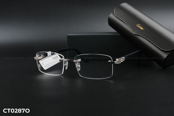 CT0287O, Gọng chính hãng Cartier, top gọng đẹp, gọng thời trang, gọng nam nữ unisex, gọng kính cận, gọng kính giả cận chống bụi, kiểu dáng vuông không viền