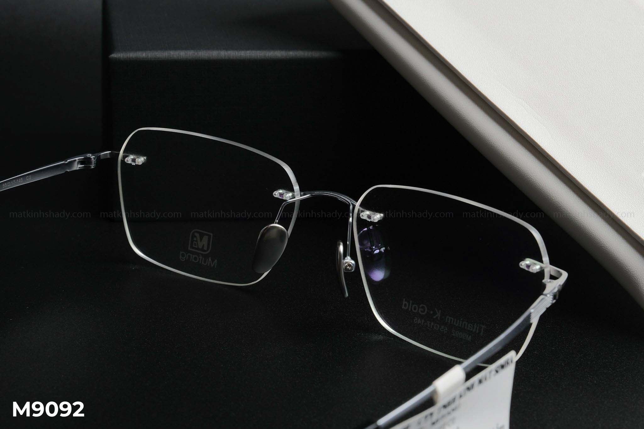  Gọng Kính Mufang Mạ Vàng 18K M9092 