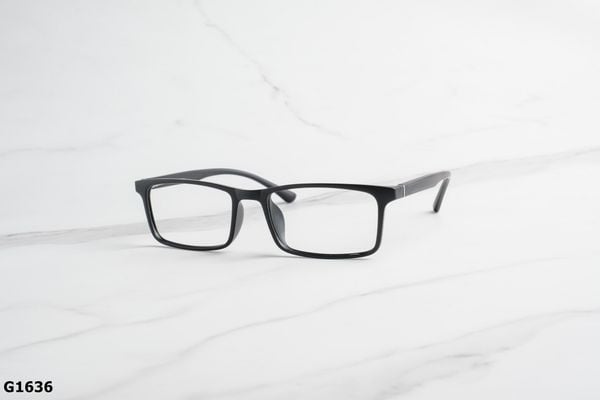 G1636 top gọng đẹp, gọng thời trang, gọng nam nữ unisex, gọng kính cận, gọng kính giả cận chống bụi, kiểu dáng vuông